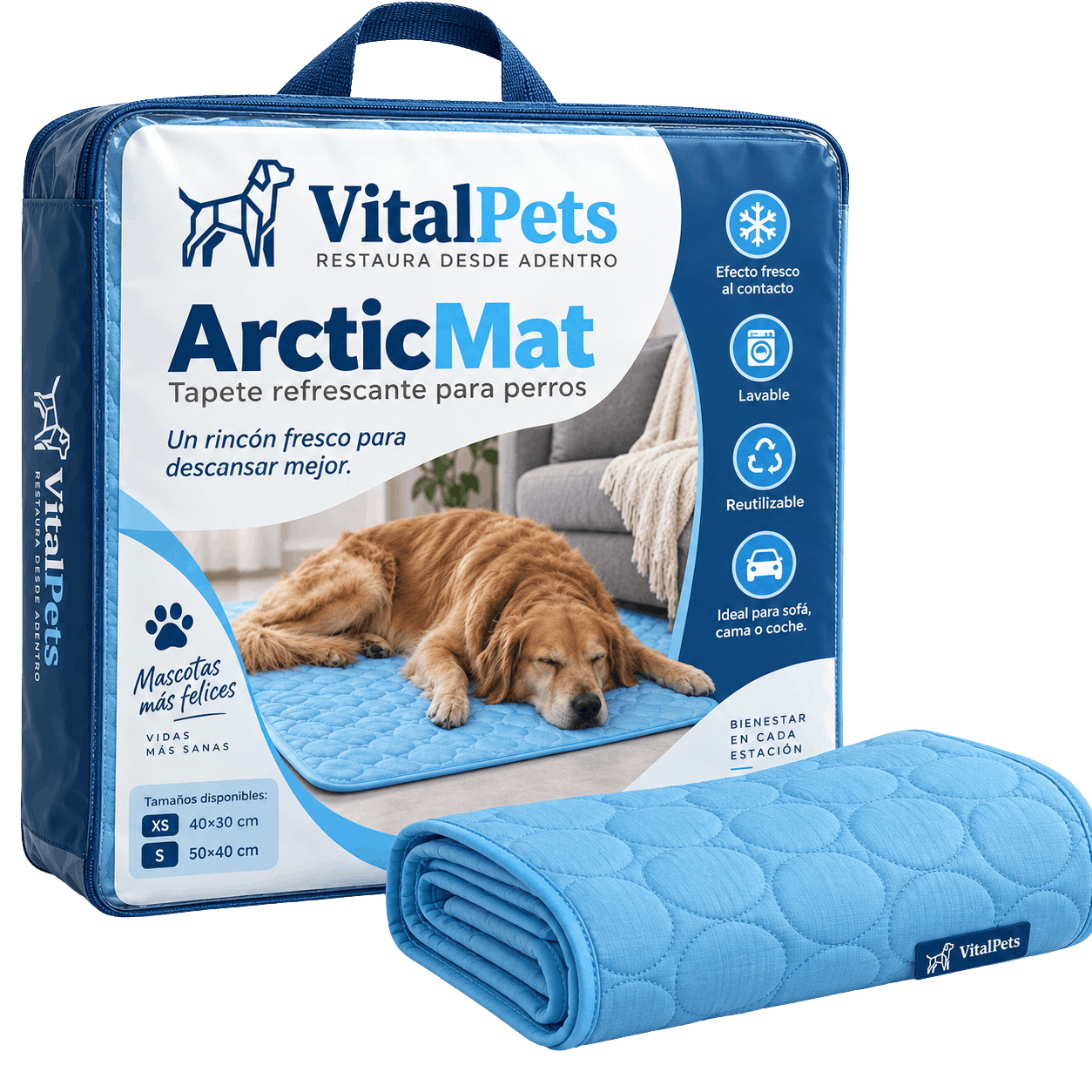 ArticMat Vital Pets™ | Tapete Refrescante para Perros