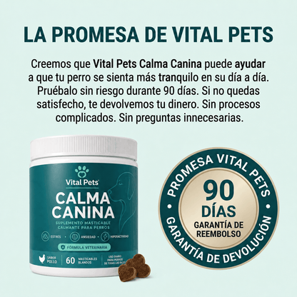 CALMA CANINA | Apoyo para Ansiedad, Estrés e Hiperactividad