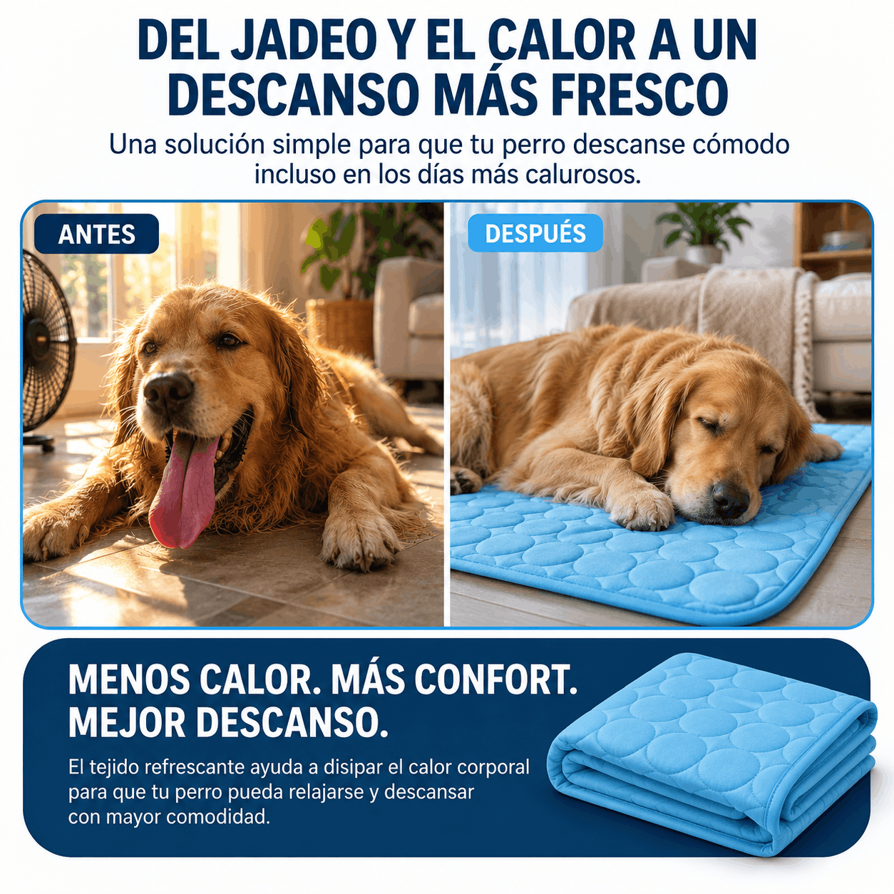ArticMat Vital Pets™ | Tapete Refrescante para Perros