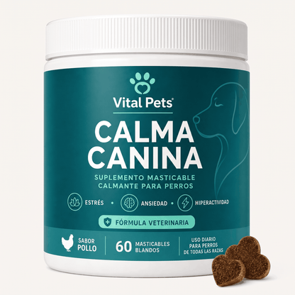 CALMA CANINA | Apoyo para Ansiedad, Estrés e Hiperactividad